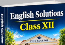 English Solutions Class 12 English Solutions Class 12