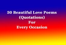 50 Beautiful Love Poems For Every Occasion 50 Beautiful Love Poems For Every Occasion