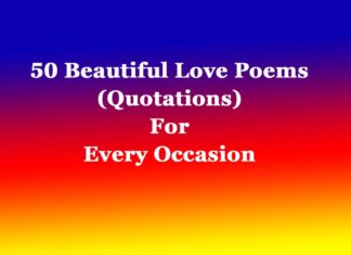 50 Beautiful Love Poems For Every Occasion 50 Beautiful Love Poems For Every Occasion