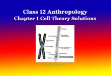 Class 12 Anthropology Chapter 1 Cell Theory Solutions Class 12 Anthropology Chapter 1 Cell Theory Solutions