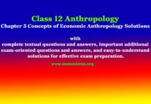 Class 12 Anthropology Chapter 5 Concepts of Economic Anthropology Solutions Class 12 Anthropology Chapter 5 Concepts of Economic Anthropology Solutions